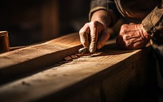 What is the most cost-effective method to smooth out the edges and corners of antique furniture?